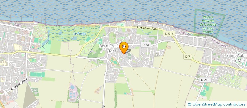 localisation de l'entreprise SCI LA RENARDIERE  BERNIERES-SUR-MER