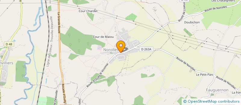 localisation de l'entreprise SCI LA RENARDIERE  L'HOTELLERIE