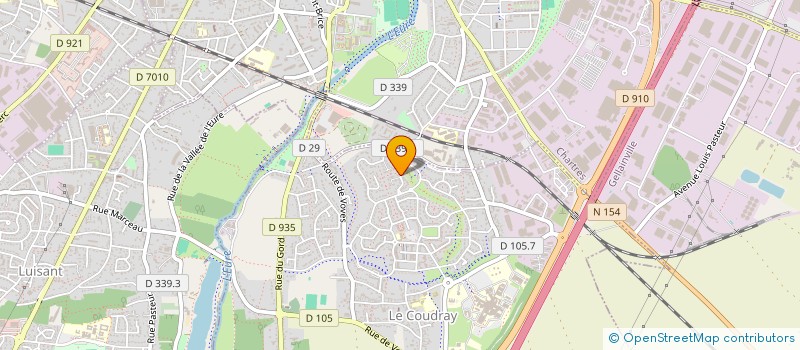 localisation de l'entreprise SCI LA RENARDIERE à LE COUDRAY