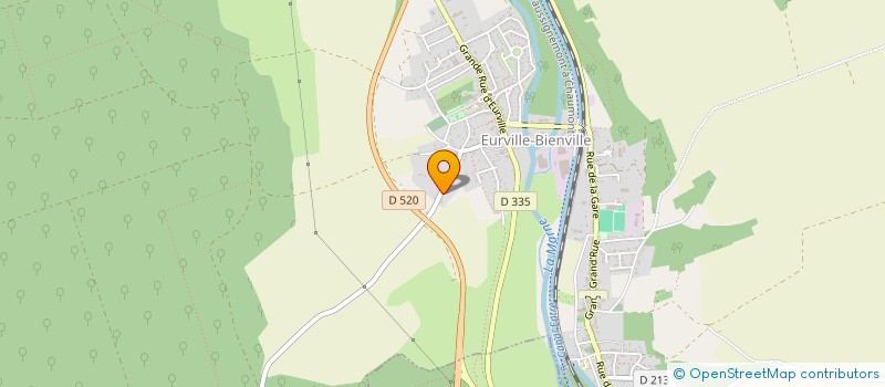 localisation de l'entreprise SCI LA RENARDIERE à EURVILLE-BIENVILLE