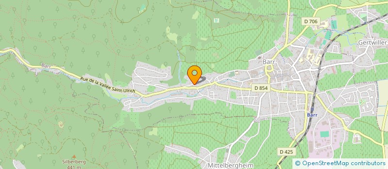 localisation de l'entreprise SCI LA RENARDIERE  BARR