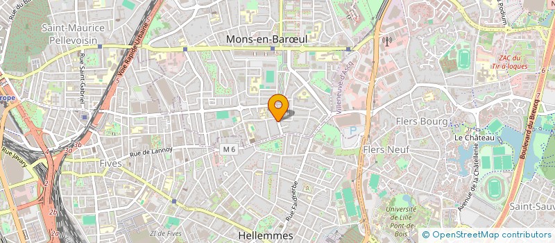 localisation de l'entreprise SCI LA RENAUDIE  MONS-EN-BARUL