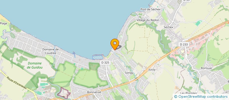 localisation de l'entreprise SCI LA RENOUILLERE  SCIEZ