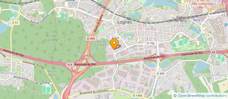 localisation de l'entreprise SCI LA RENTILLAISE à LOGNES