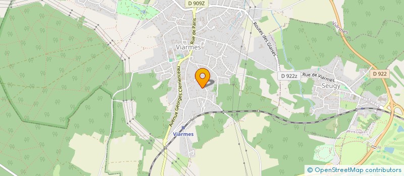 localisation de l'entreprise SCI LA REPOSEE  VIARMES