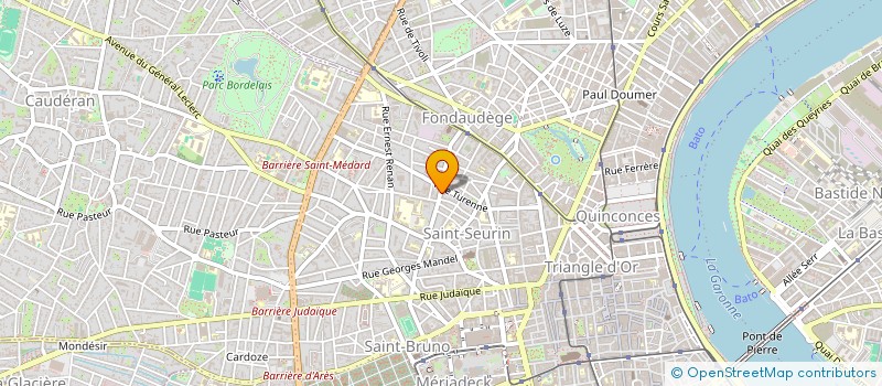 localisation de l'entreprise SCI LA REPUBLIQUE à BORDEAUX