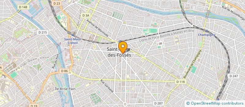 localisation de l'entreprise SCI LA REPUBLIQUE à SAINT-MAUR-DES-FOSSES