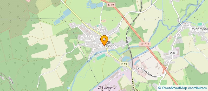 localisation de l'entreprise SCI LA REPUBLIQUE à BOUROGNE