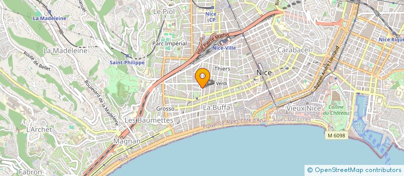 localisation de l'entreprise SCI LA REPUBLIQUE à NICE