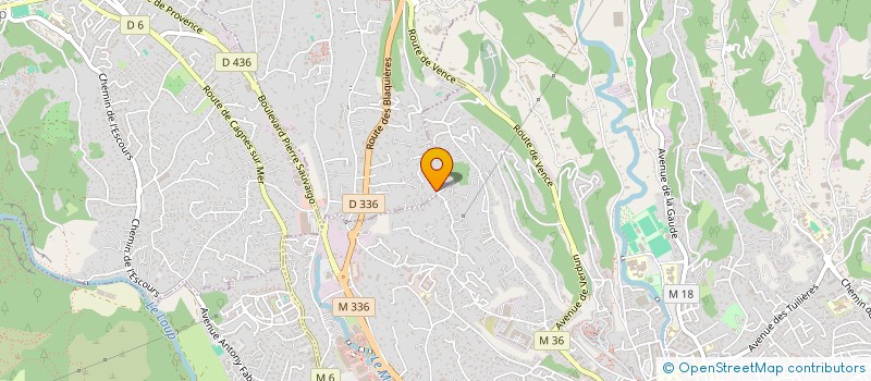 localisation de l'entreprise SCI LA RESCAMPADO à SAINT-PAUL-DE-VENCE