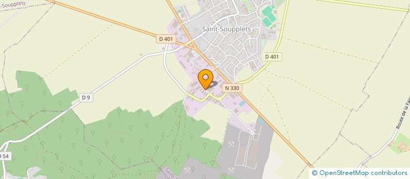 localisation de l'entreprise SCI LA RESERVE  SAINT-SOUPPLETS