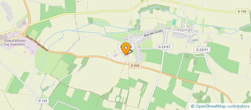 localisation de l'entreprise SCI LA RESERVE  HAIMPS