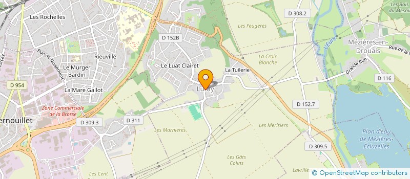 localisation de l'entreprise SCI LA RESERVE à TREON