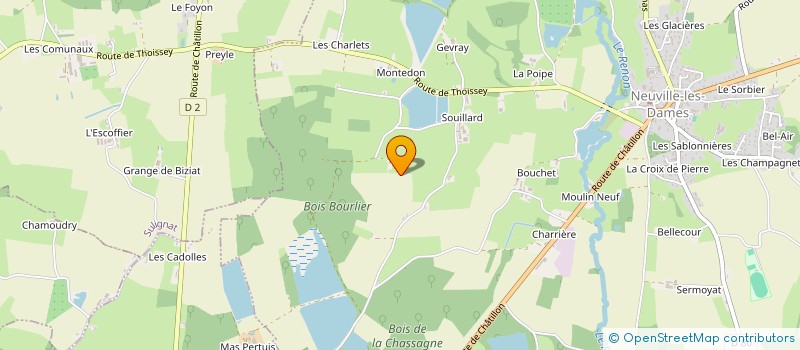 localisation de l'entreprise SCI LA RESERVE  SULIGNAT