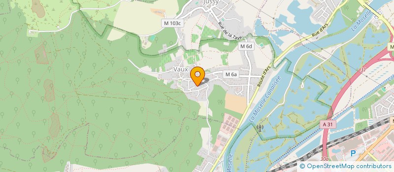 localisation de l'entreprise SCI LA RESIDENCE 18  VAUX