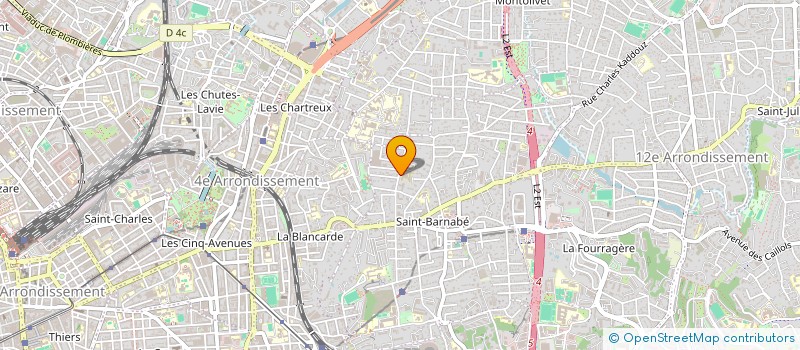 localisation de l'entreprise SCI LA RESIDENCE à MARSEILLE