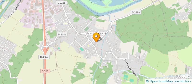 localisation de l'entreprise SCI LA RESIDENCE 4 à NANTEUIL-LES-MEAUX