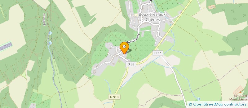 localisation de l'entreprise SCI LA RESIDENCE  BOUXIERES-AUX-CHENES