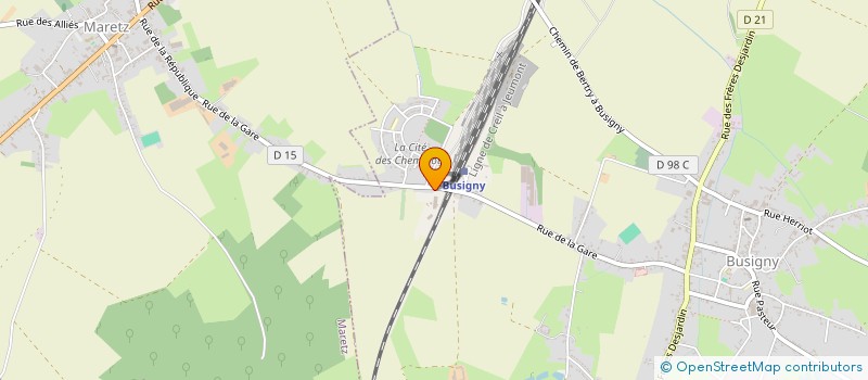 localisation de l'entreprise SCI LA RESIDENCE DE REMICOURT  BUSIGNY