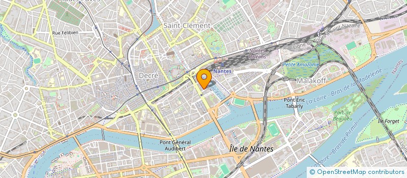 localisation de l'entreprise SCI LA RESIDENCE LES GLYCINES à NANTES