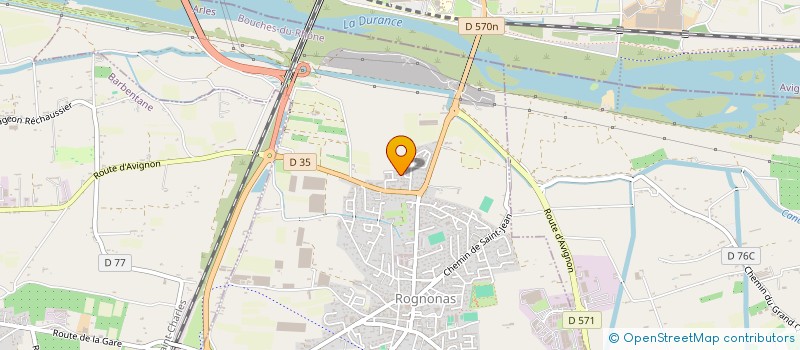 localisation de l'entreprise SCI LA RESPELIDO  ROGNONAS