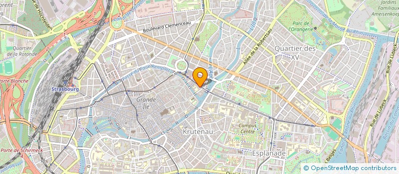 localisation de l'entreprise SCI LA RETARDIERE  STRASBOURG