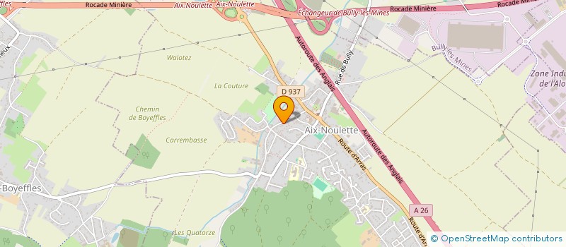 localisation de l'entreprise SCI LA RETAUDIERE  AIX-NOULETTE