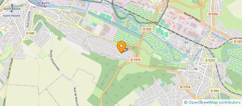 localisation de l'entreprise SCI LA RETENUE  EU