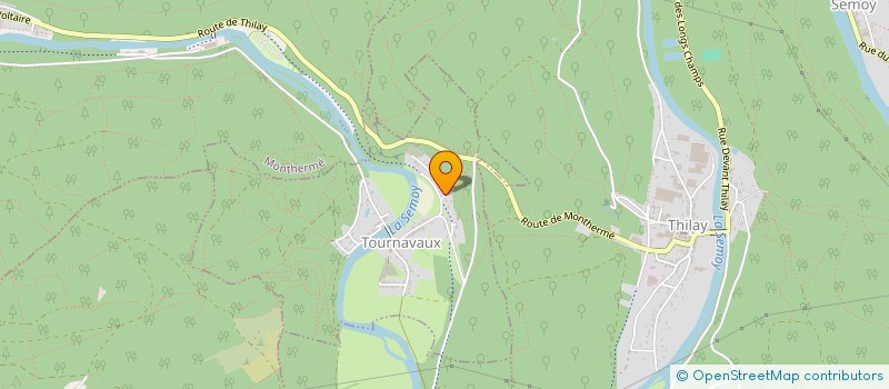 localisation de l'entreprise SCI LA RETORSE  TOURNAVAUX