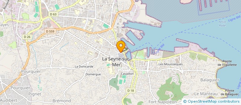 localisation de l'entreprise SCI LA RETRAITE à LA SEYNE-SUR-MER
