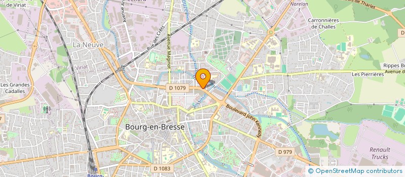 localisation de l'entreprise SCI LA RETRAITE à BOURG-EN-BRESSE
