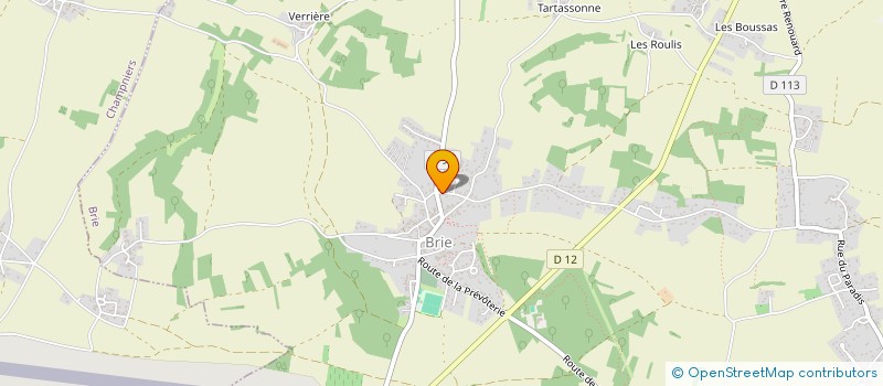 localisation de l'entreprise SCI LA RETRO à BRIE