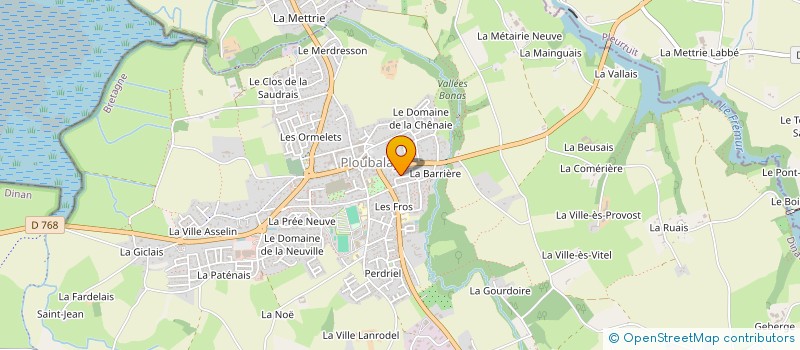 localisation de l'entreprise SCI LA REUNION  BEAUSSAIS-SUR-MER