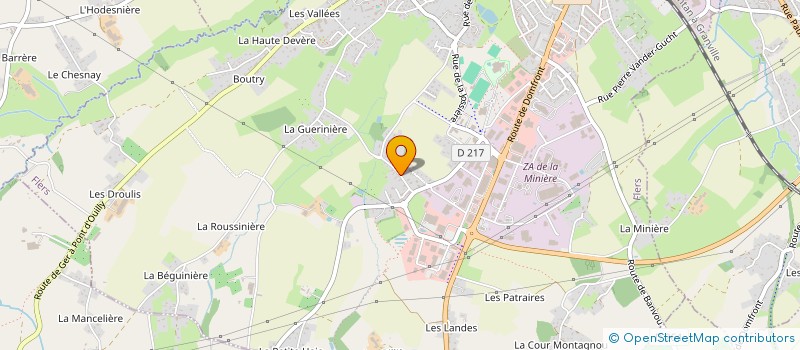 localisation de l'entreprise SCI LA REUSSITE à FLERS