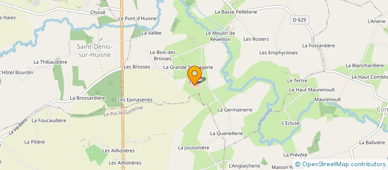 localisation de l'entreprise SCI LA REVEILLONAISE à REVEILLON