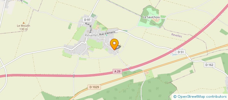 localisation de l'entreprise SCI LA REVELLOISE  REVELLES