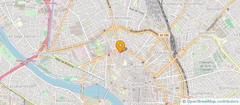 localisation de l'entreprise SCI LA REVERIE à TOULOUSE
