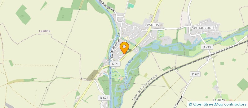 localisation de l'entreprise SCI LA REVIVANCE  OMISSY