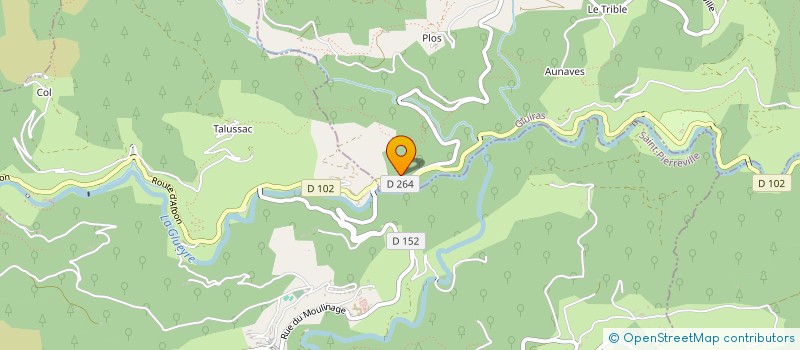 localisation de l'entreprise SCI LA RIBEYRE DE DURAND  GLUIRAS