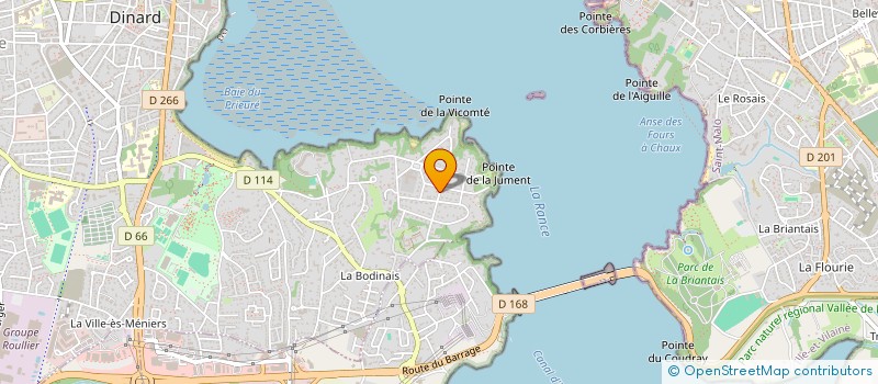 localisation de l'entreprise SCI LA RICHARDAIS  DINARD