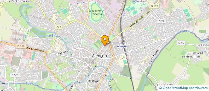 localisation de l'entreprise SCI LA RICHESSE DES STYLES à ALENCON