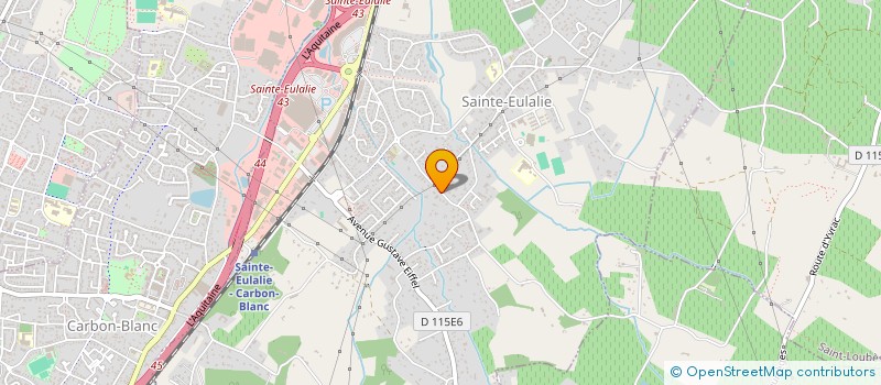 localisation de l'entreprise SCI LA RICODONNE à SAINTE-EULALIE