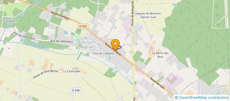 localisation de l'entreprise SCI LA RICOTAINE à BRAY-SAINT-AIGNAN