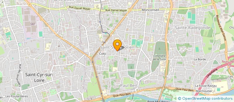 localisation de l'entreprise SCI LA RIGARDIERE  TOURS