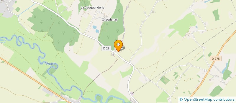 localisation de l'entreprise SCI LA RIGAUDIERE à CHATILLON-SUR-INDRE
