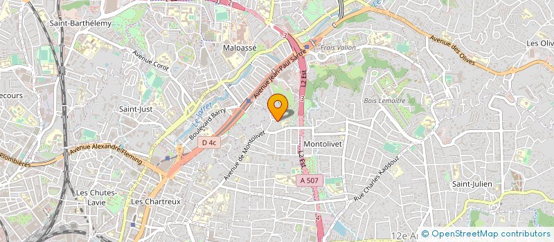 localisation de l'entreprise SCI LA RIME à MARSEILLE