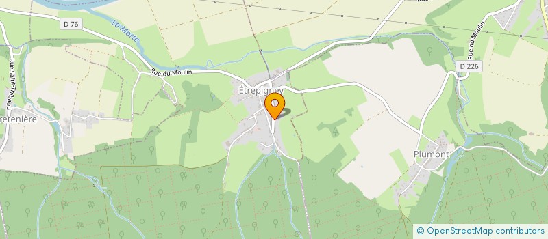 localisation de l'entreprise SCI LA RIVE DU BOIS  ETREPIGNEY