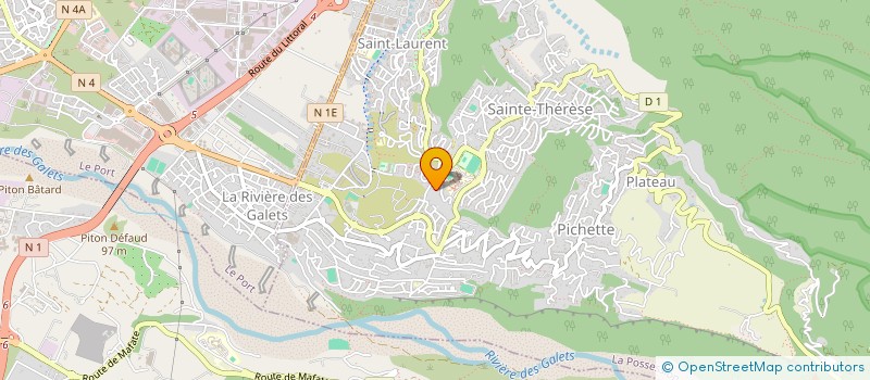 localisation de l'entreprise SCI LA RIVIERA à LA POSSESSION
