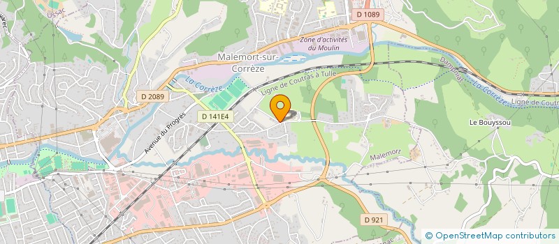 localisation de l'entreprise SCI LA RIVIERE à MALEMORT