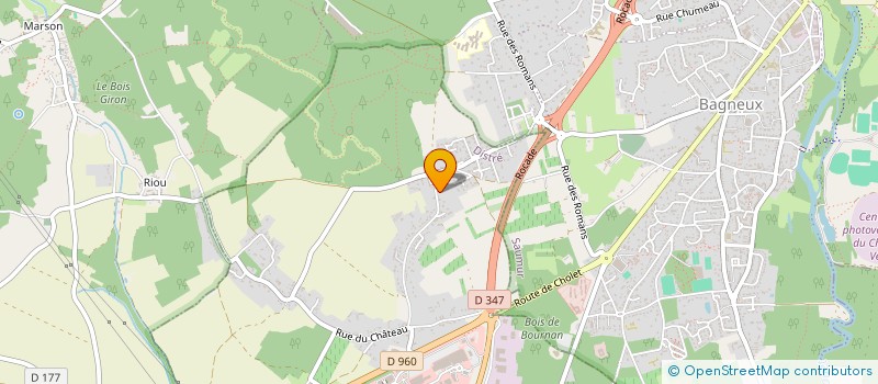 localisation de l'entreprise SCI LA RIVIERE  DISTRE